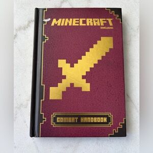 Scholastic Minecraft Combat Handbook - Maroon and Gold